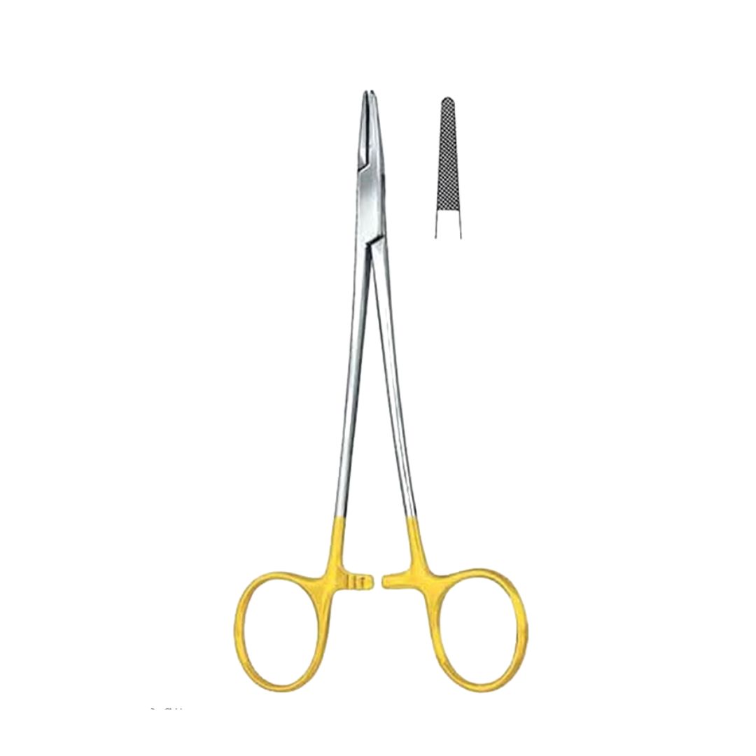 15cm Crile Wood Needle Holder Tc Gold Ring 15cm Crile Wood Needle Holder Tc Gold Ring