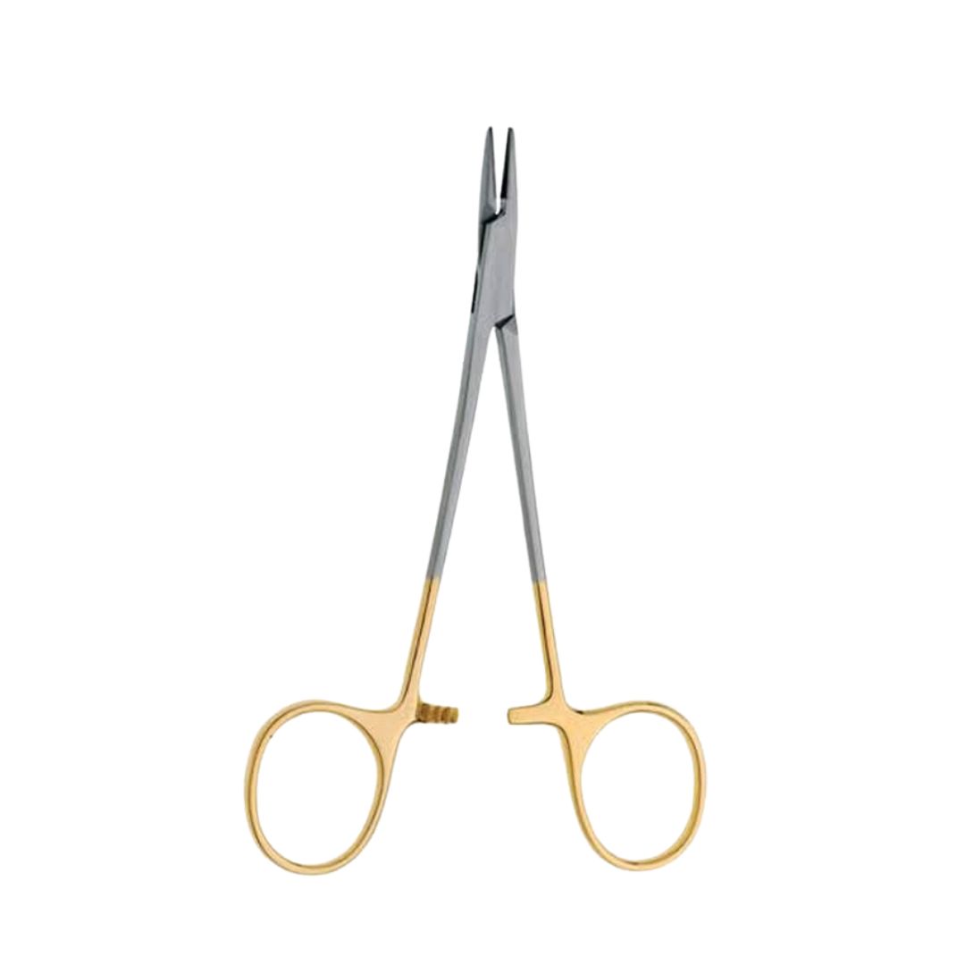 Halsey Gold Ring 12cm Needle Holder Tc Halsey Gold Ring 12cm Needle Holder Tc