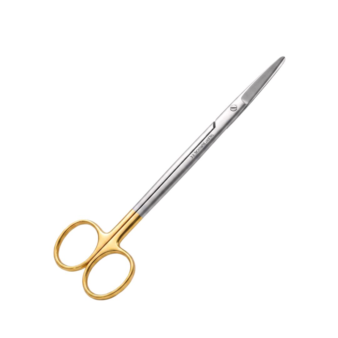 Metzenbaum Scissors Tc Gold Ring 14.5cm