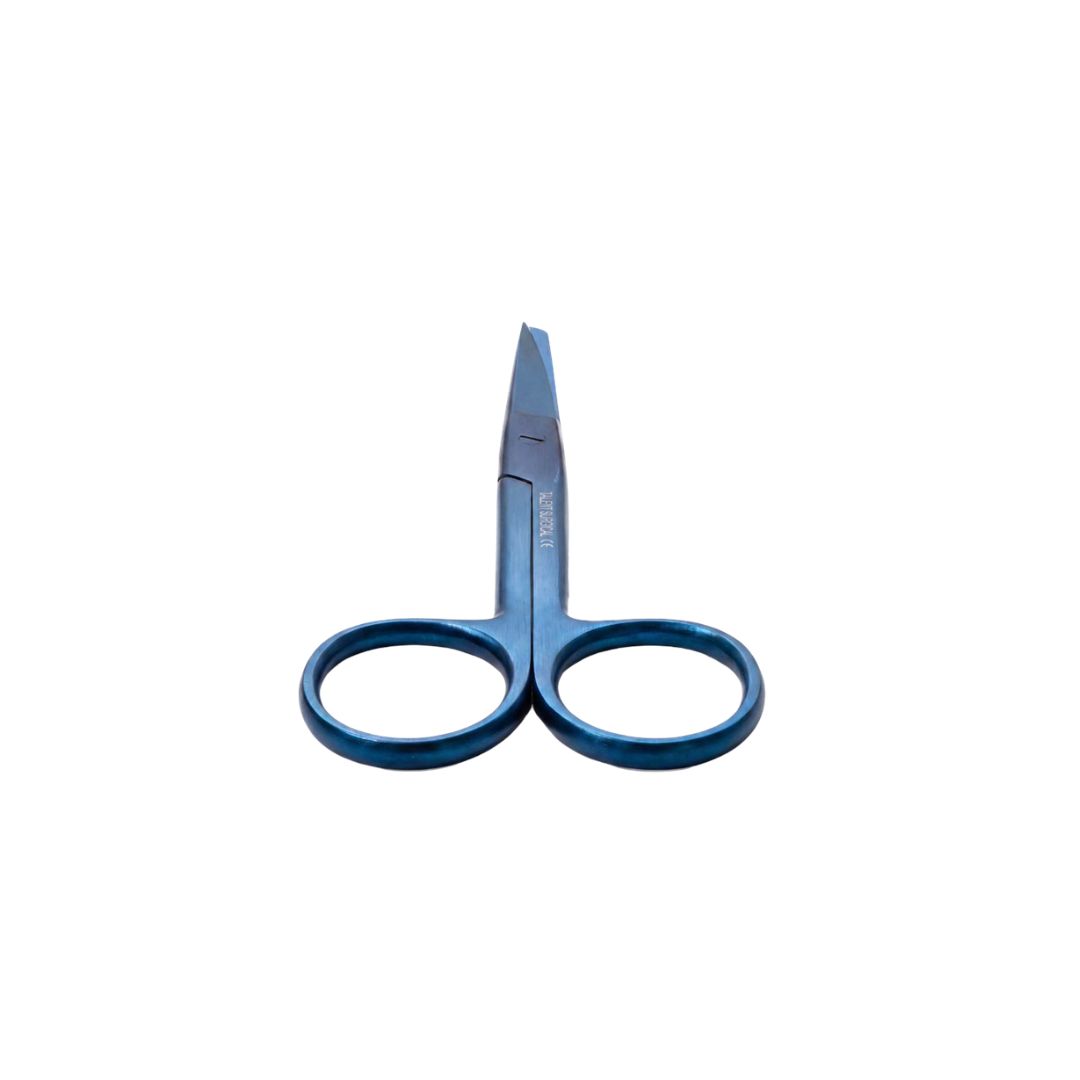 Operating Scissors Titanium Blue Colour 14cm str Operating Scissors Titanium Blue Colour 14cm str
