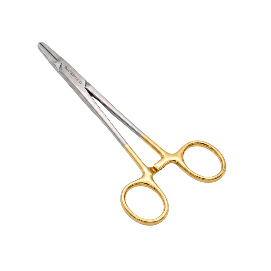 Tungsten Ryder Needle Holder Gold Ring 15cm Tungsten Ryder Needle Holder Gold Ring 15cm